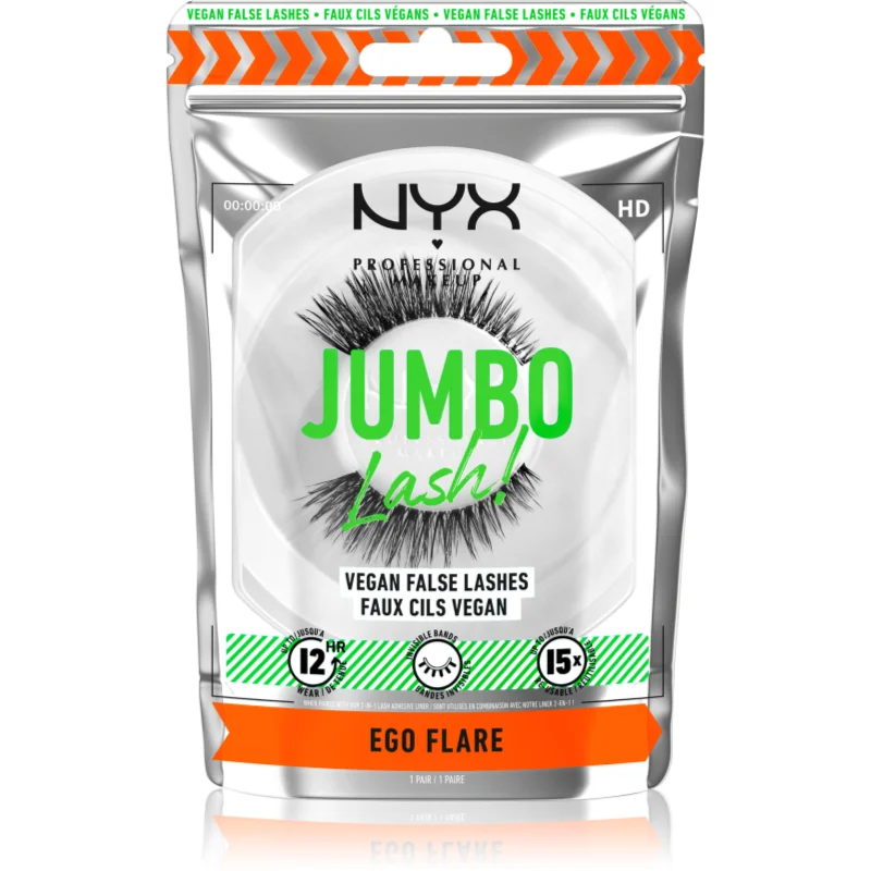NYX Professional Makeup Jumbo Lash! изкуствени мигли тип 05 Ego Flare - Грим - Сравни цени от 1 магазин с безплатна доставка