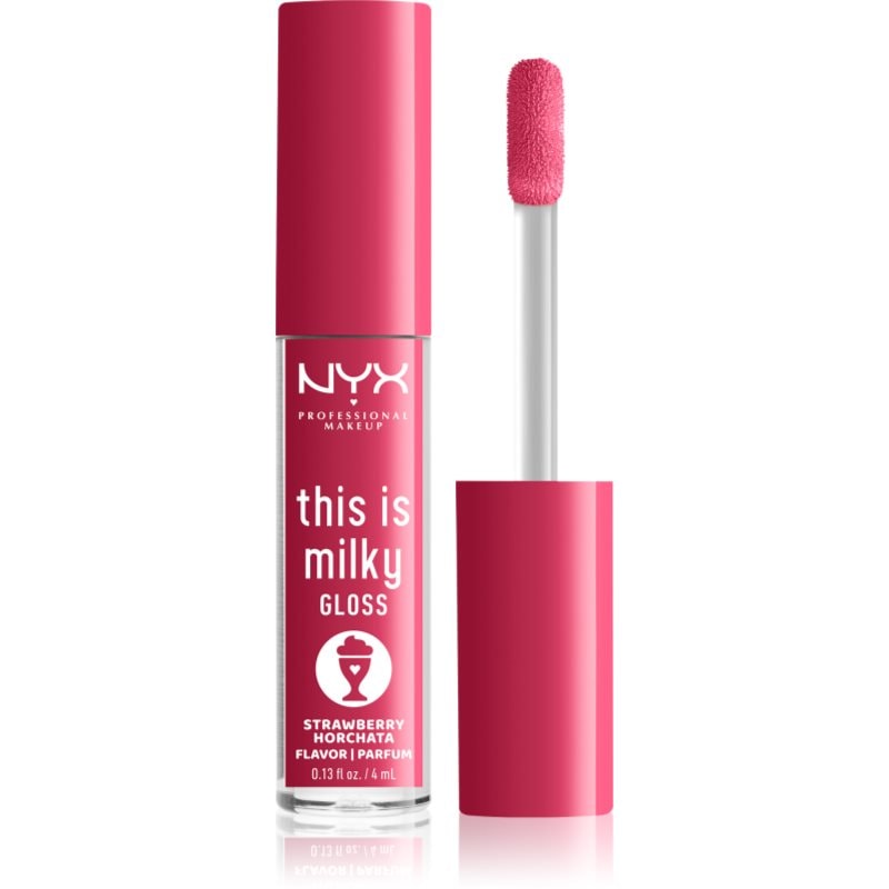 NYX Professional Makeup This is Milky Gloss Milkshakes хидратиращ блясък за устни парфюмиран - Грим - Сравни цени от 1 магазин с безплатна доставка