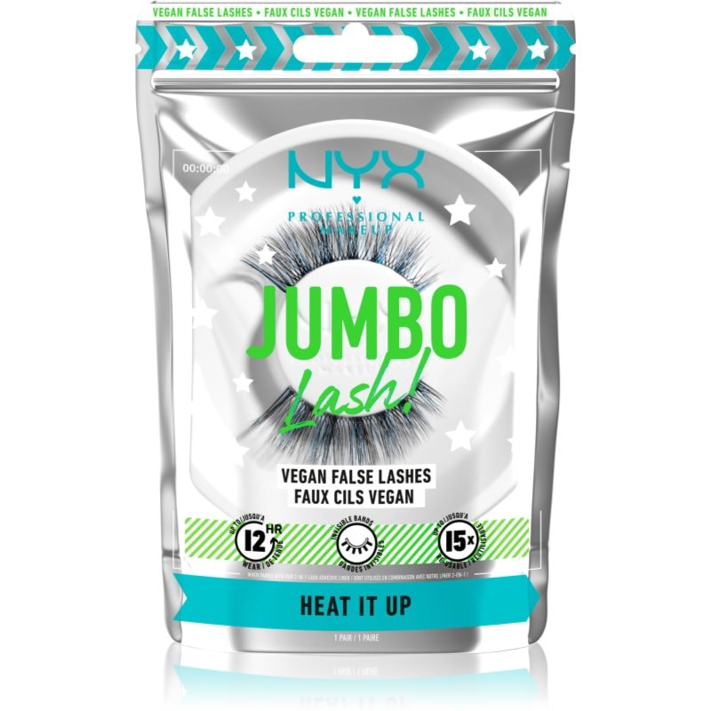 NYX Professional Makeup Halloween Cirque Du Tricks Jumbo Lashes изкуствени мигли тип 01 Heat It Up - Грим - Сравни цени от 1 магазин с безплатна доставка