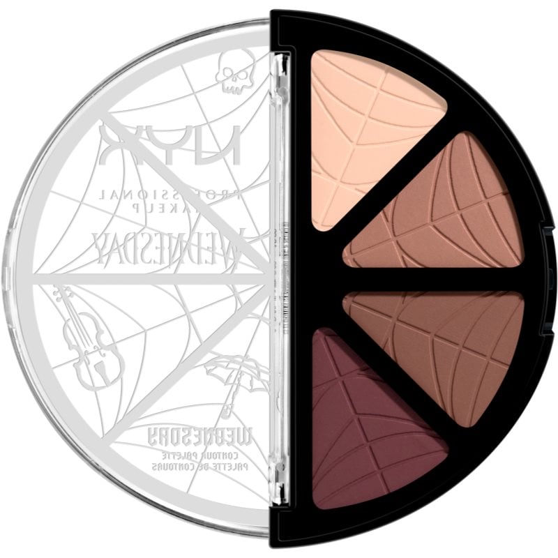 NYX Professional Makeup Wednesday Contour Palette контурираща палитра за лице