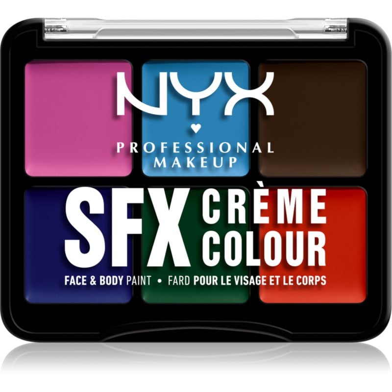 NYX Professional Makeup Halloween SFX Paints мултифункционална палитра за тяло и лице