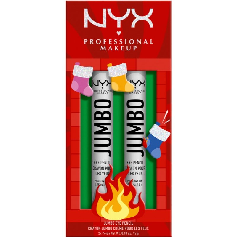 NYX Professional Makeup NYX Professional Makeup Holiday Jumbo подаръчен комплект за очи - Унисекс парфюм - Сравни цени от 1 магазин с безплатна доставка