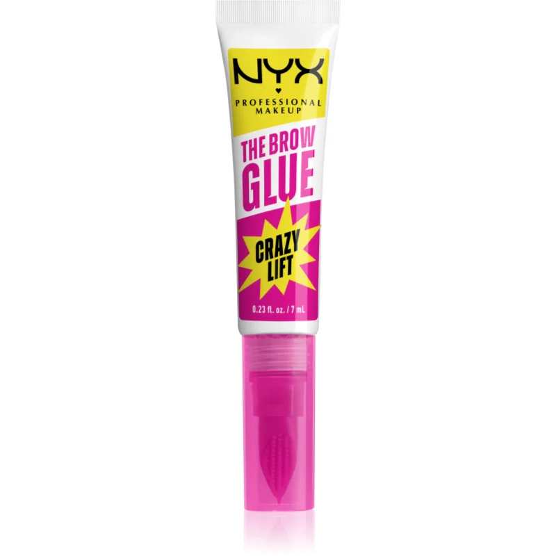NYX Professional Makeup The Brow Glue Crazy Lift дълготраен гел за вежди - Грим - Сравни цени от 1 магазин с безплатна доставка