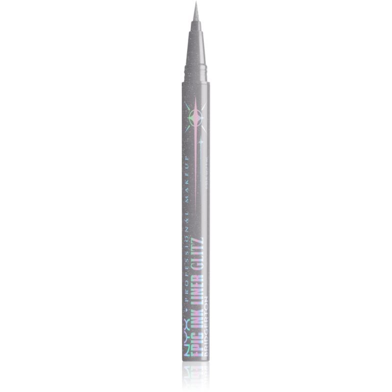NYX Professional Makeup Bridgerton Royal Epic Ink Liner очна линия с блестящи частици