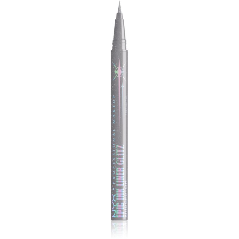 NYX Professional Makeup NYX Professional Makeup Bridgerton Royal Epic Ink Liner очна линия с блестящи частици - Унисекс парфюм 1мл - Сравни цени от 1 магазин с безплатна доставка