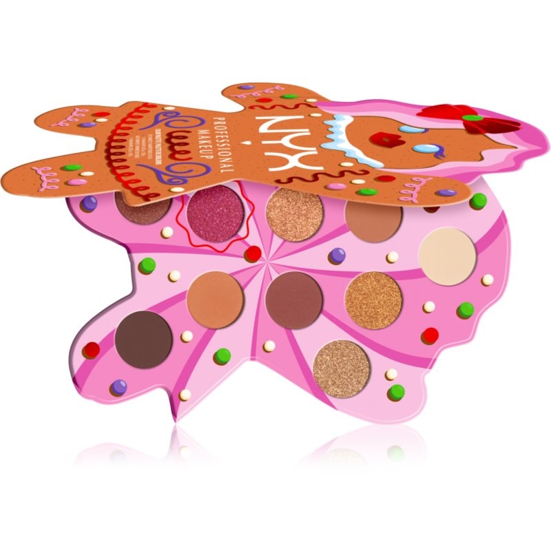 NYX Professional Makeup Gingerbaddie Land палитра сенки за очи - Грим - Сравни цени от 1 магазин с безплатна доставка