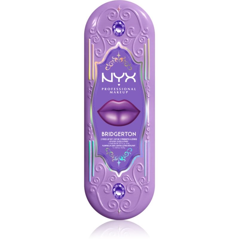 NYX Professional Makeup Bridgerton Royal Treasures комплект за устни