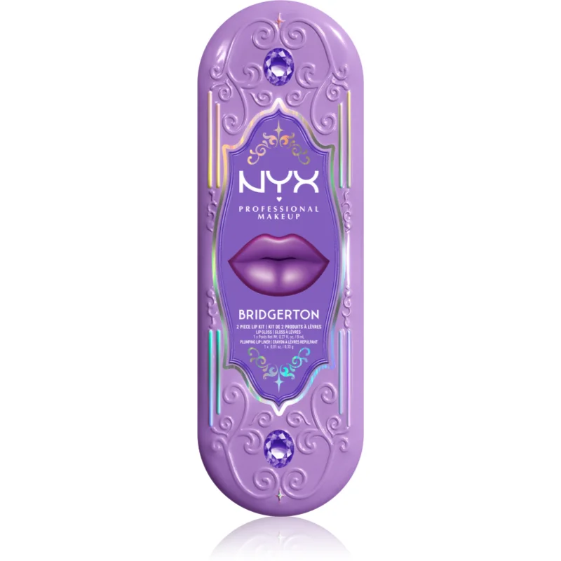 NYX Professional Makeup Bridgerton Royal Treasures комплект за устни