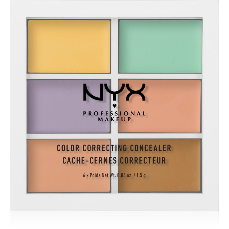 NYX Professional Makeup NYX Professional Makeup Color Correcting палитра коректори - Унисекс парфюм 5мл - Сравни цени от 1 магазин с безплатна доставка
