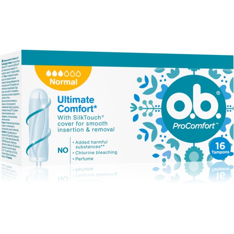 o.b. Pro Comfort Normal тампони - Грижа за тяло - Сравни цени от 1 магазин с безплатна доставка