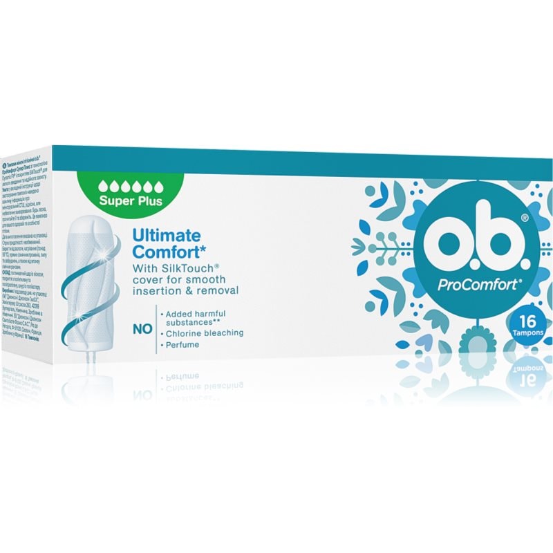 o.b. Pro Comfort Super Plus тампони - Грижа за тяло - Сравни цени от 1 магазин с безплатна доставка