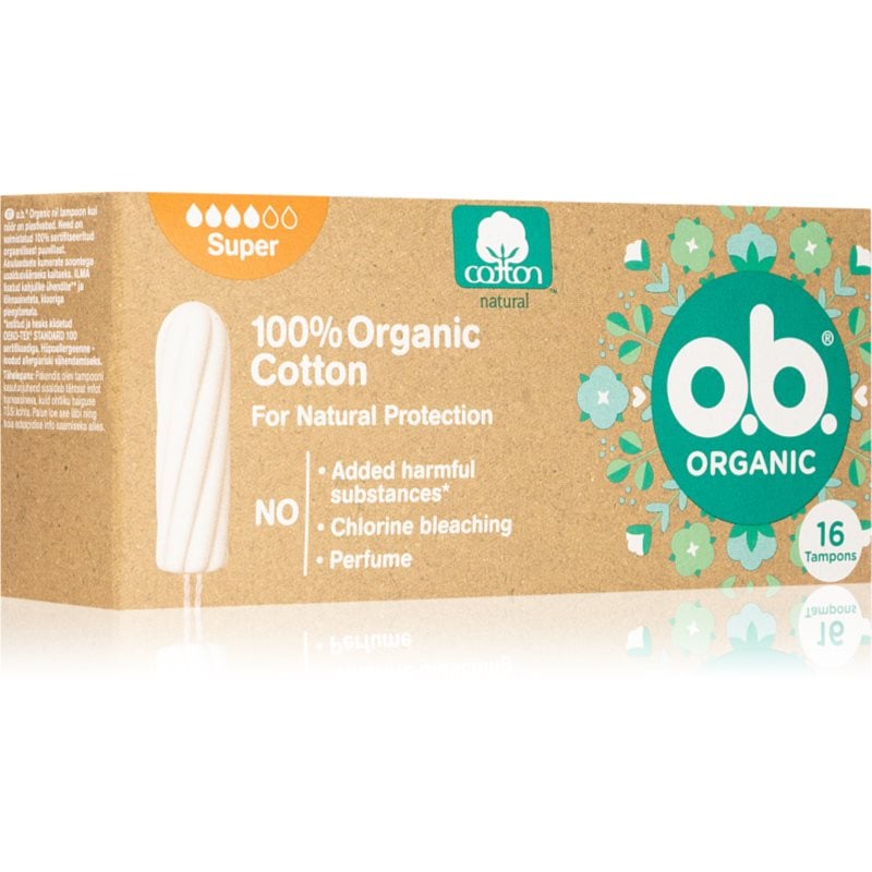 o.b. Organic Super тампони