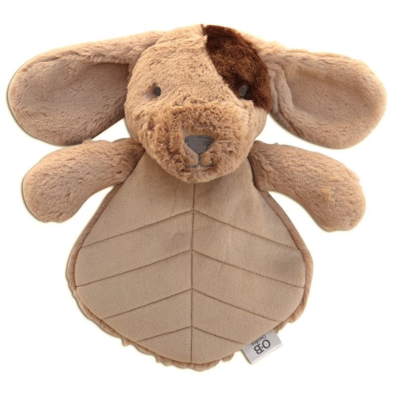 O.B Designs Baby Comforter Toy Dave Dog плюшена играчка Taupe - За деца - Сравни цени от 1 магазин с безплатна доставка