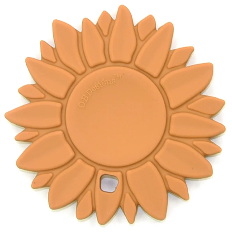 O.B Designs Sunflower Teether гризалка Ginger 3m+ - За деца - Сравни цени от 1 магазин с безплатна доставка
