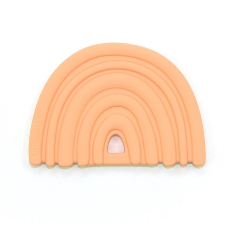 O.B Designs Rainbow Teether гризалка Peach 3m+ - За деца - Сравни цени от 1 магазин с безплатна доставка