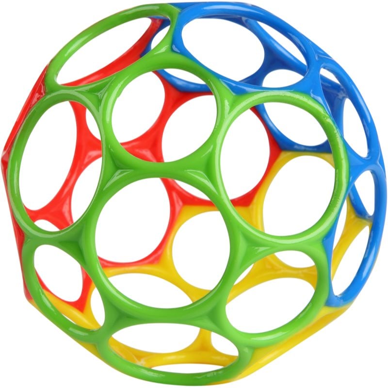 Oball Classic Easy-Grasp Toy играчка за деца от раждането им color mix
