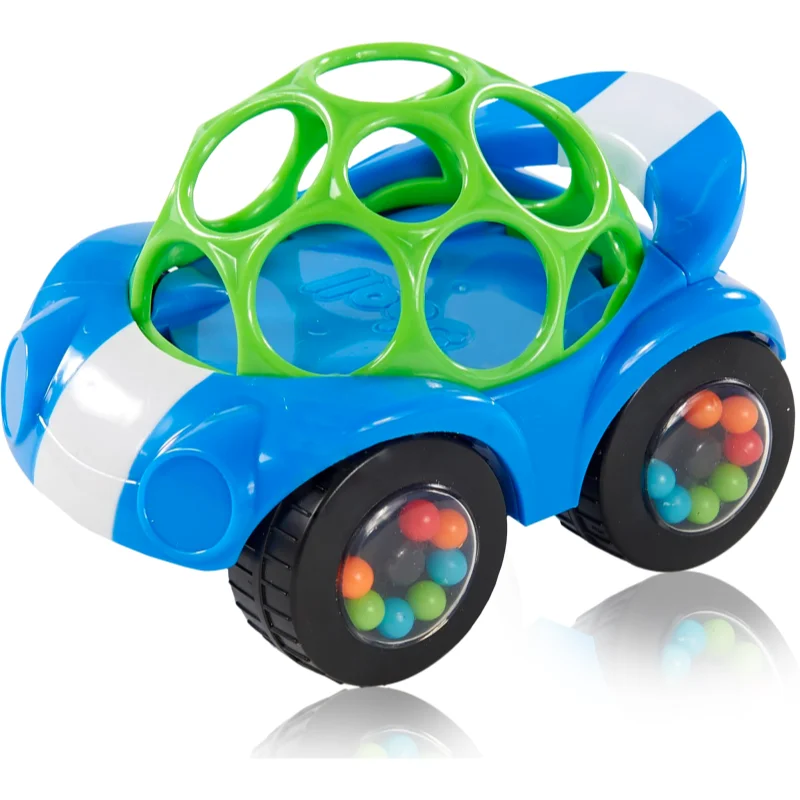 Oball Rattle & Roll кола за деца Blue 3m+ - За деца - Сравни цени от 1 магазин с безплатна доставка