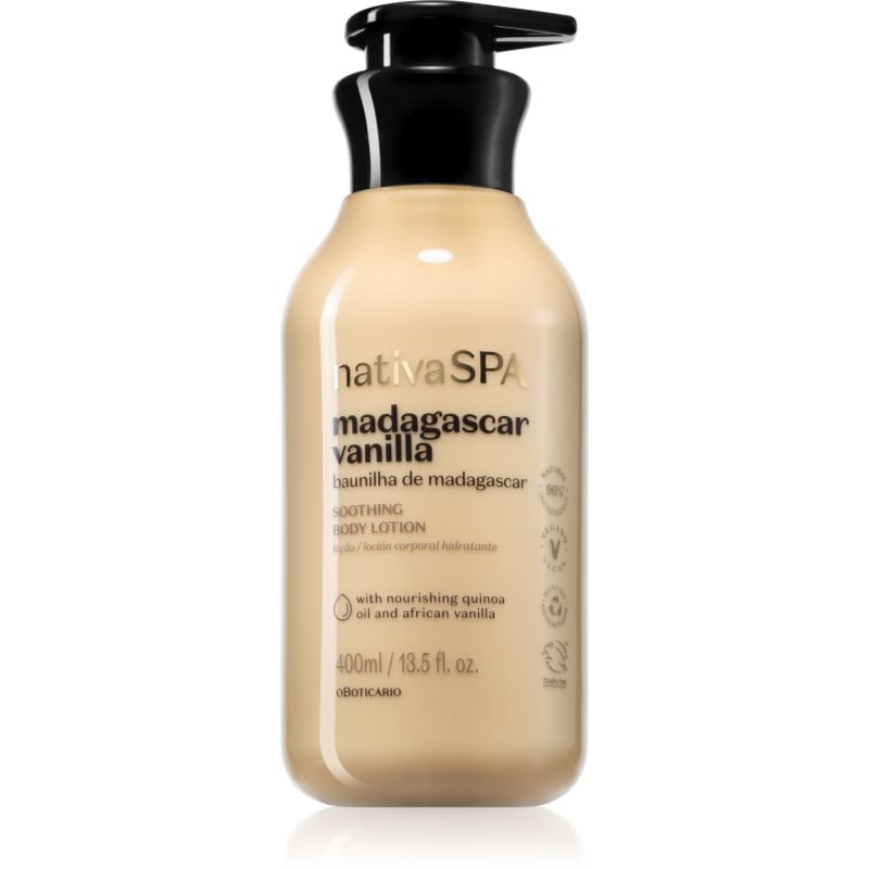 oBoticário Nativa SPA Madagascar Vanilla тоалетно мляко за тяло - Грижа за тяло - Сравни цени от 1 магазин с безплатна доставка