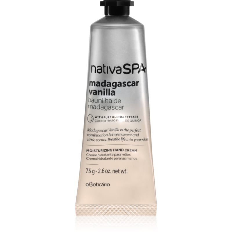 oBoticário Nativa SPA Madagascar Vanilla крем за ръце