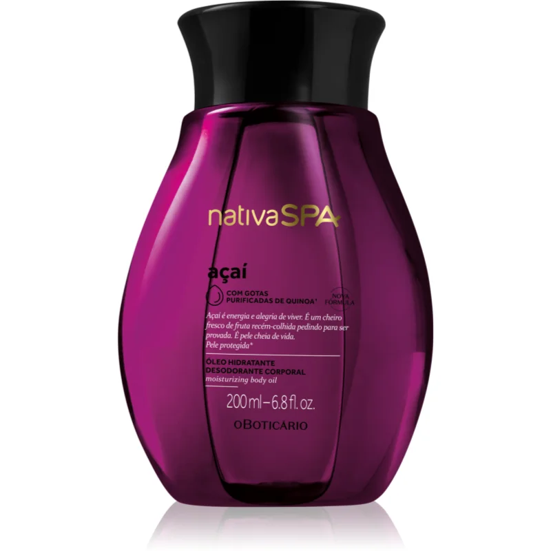 oBoticário Nativa SPA Acai хидратиращо олио за тяло