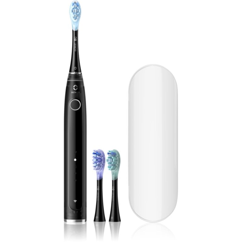 Oclean X Pro 20 Set четка за зъби + 2 резервни глави с калъфка за пътуване Black