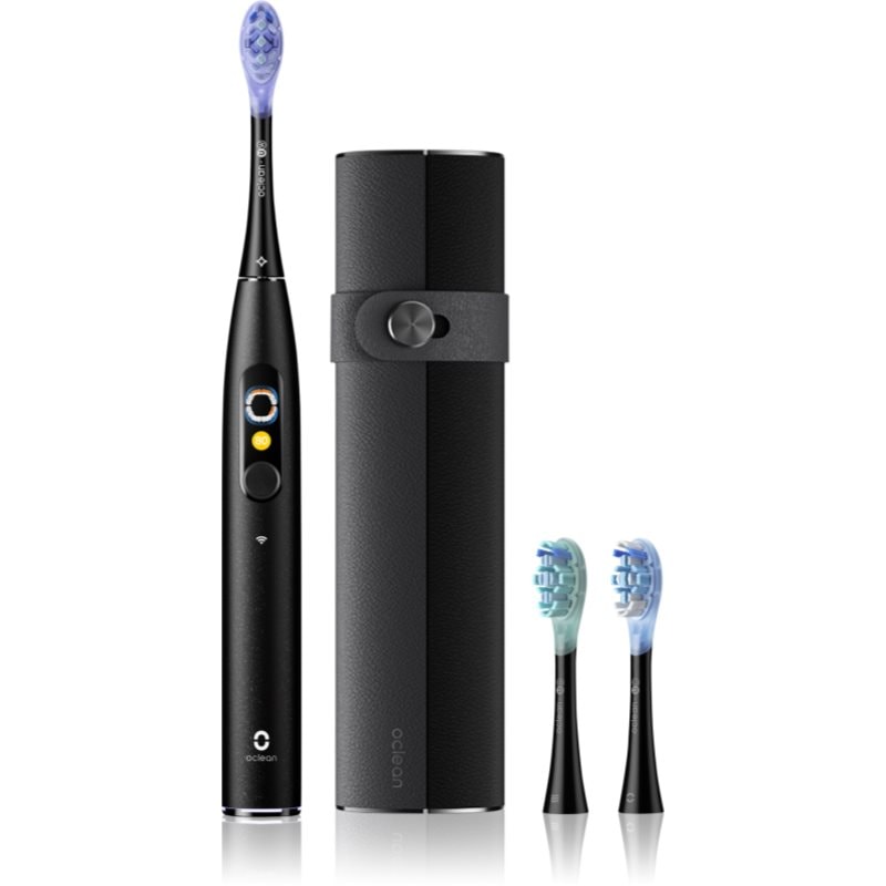 Oclean X Ultra 20 Set четка за зъби + 2 резервни глави с калъфка за пътуване Black - Електроуред - Сравни цени от 1 магазин с безплатна доставка