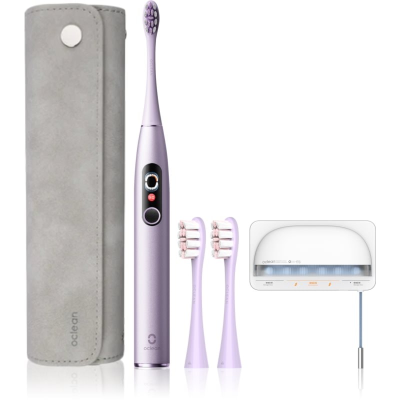 Oclean X Pro Digital Set комплект за грижа за зъбите Purple - Комплект - Сравни цени от 1 магазин с безплатна доставка