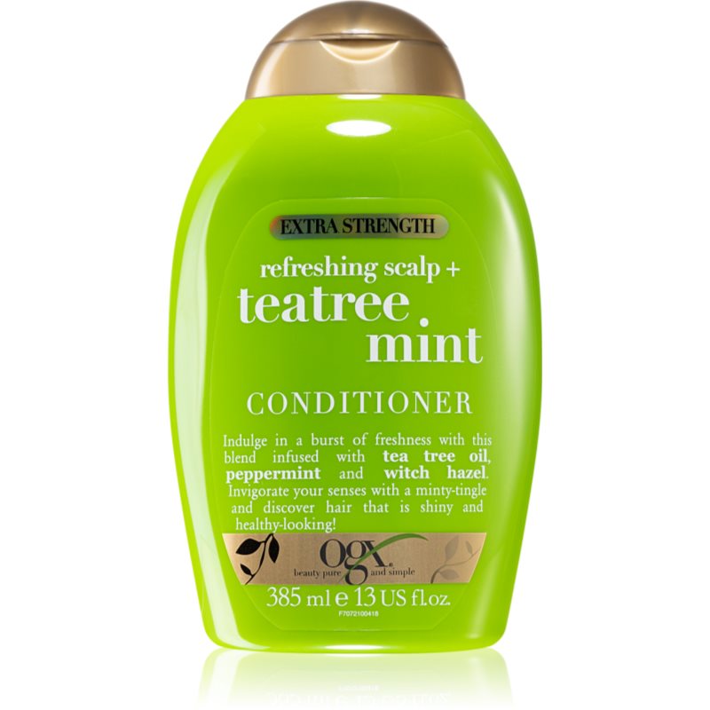 OGX Teatree Mint Extra Strenght освежаващ балсам - Грижа за коса - Сравни цени от 1 магазин с безплатна доставка