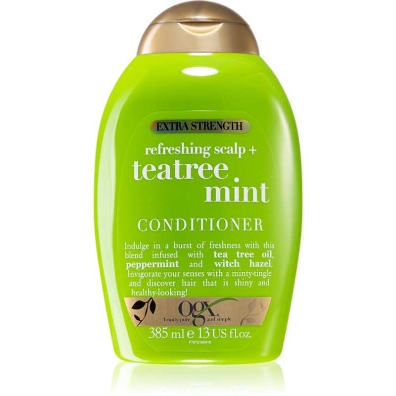OGX Teatree Mint Extra Strenght освежаващ балсам - Грижа за коса - Сравни цени от 1 магазин с безплатна доставка