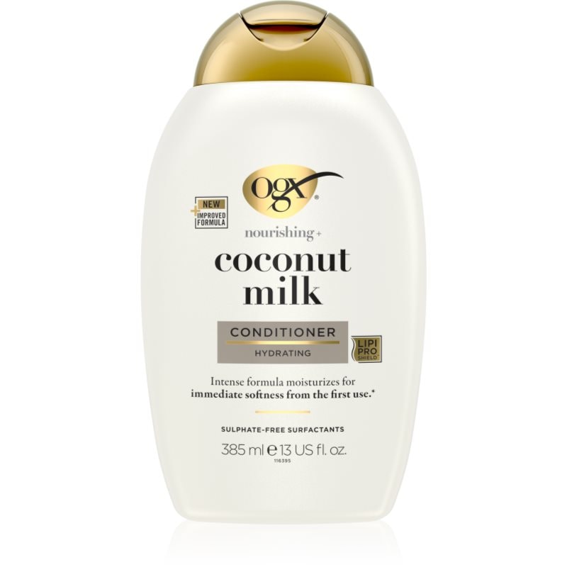 OGX Coconut Milk хидратиращ балсам с кокосово масло - Грижа за коса - Сравни цени от 1 магазин с безплатна доставка