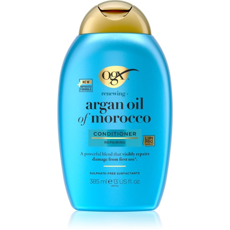 OGX OGX Argan Oil Of Morocco подсилващ балсам за блясък и мекота на косата - Унисекс парфюм 100мл - Сравни цени от 1 магазин с безплатна доставка