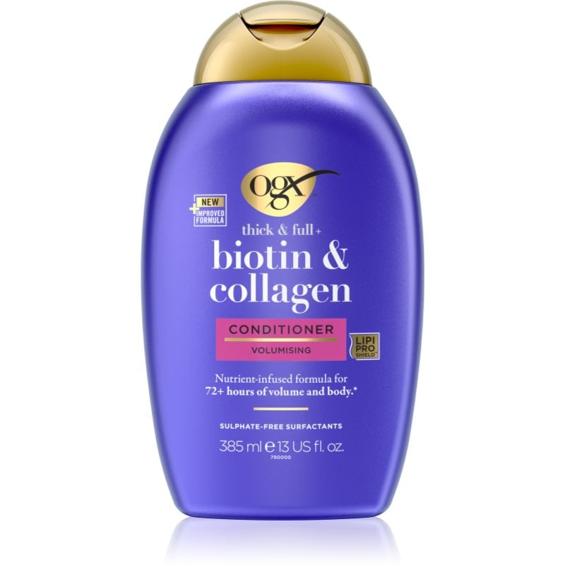 OGX Biotin & Collagen балсам за сгъстяване за обем