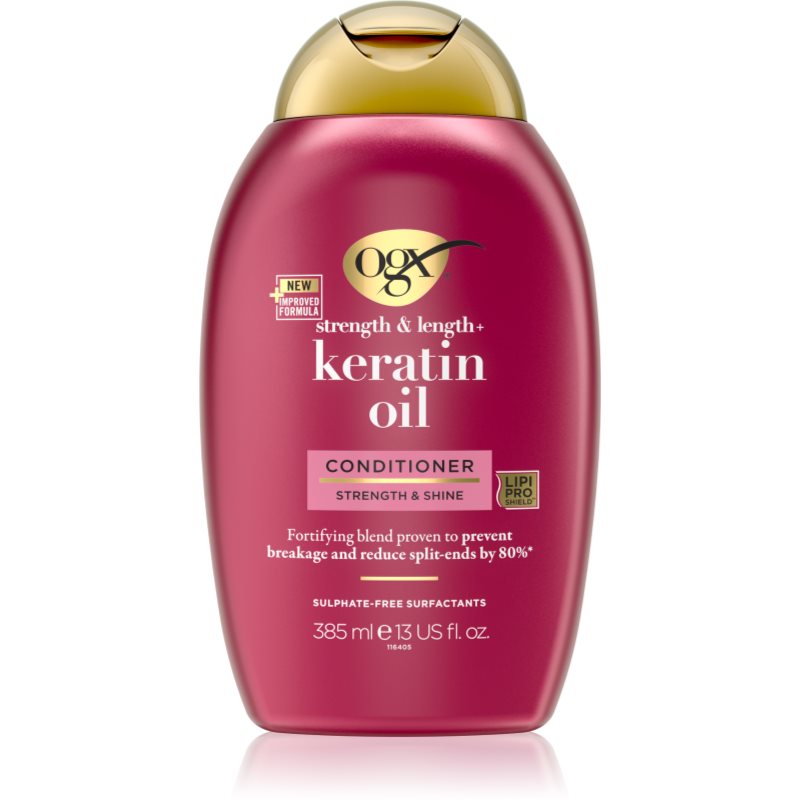 OGX Keratin Oil подсилващ балсам с кератин и арганово масло - Грижа за коса - Сравни цени от 1 магазин с безплатна доставка