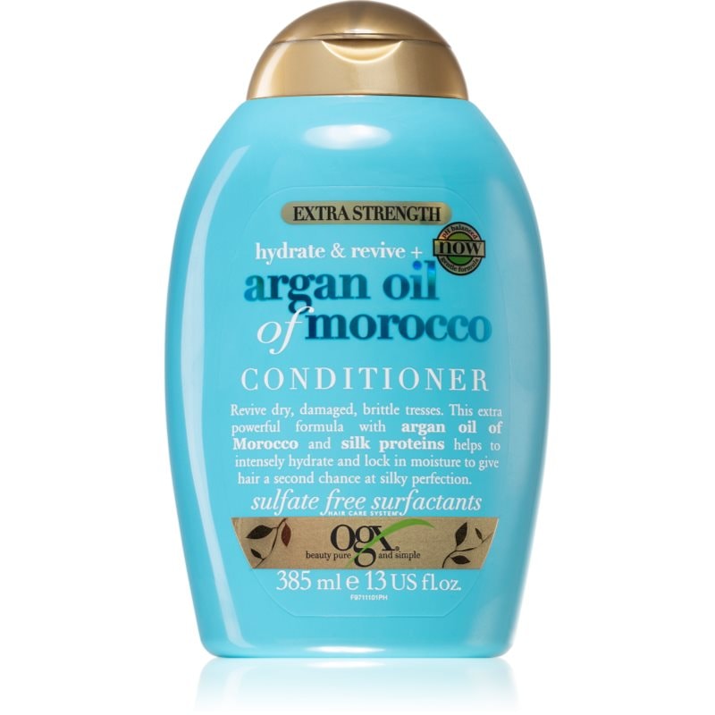OGX Argan Oil Of Morocco Extra Strenght възстановяващ балсам за увредена коса - Грижа за коса - Сравни цени от 1 магазин с безплатна доставка