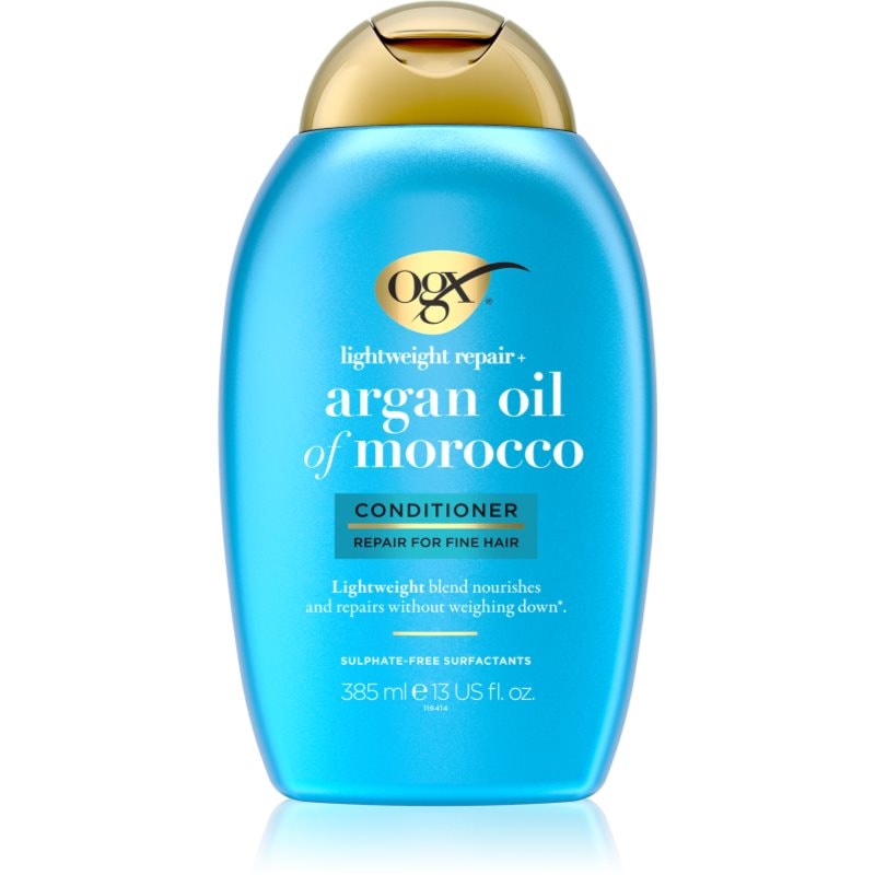 OGX Argan Oil Of Morocco Lightweight Conditioner лек балсам за хидратация и блясък - Грижа за коса - Сравни цени от 1 магазин с безплатна доставка