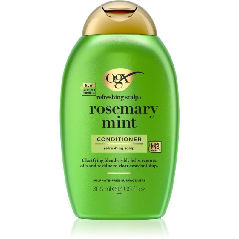 OGX Rosemary Mint почистващ балсам за мазна коса