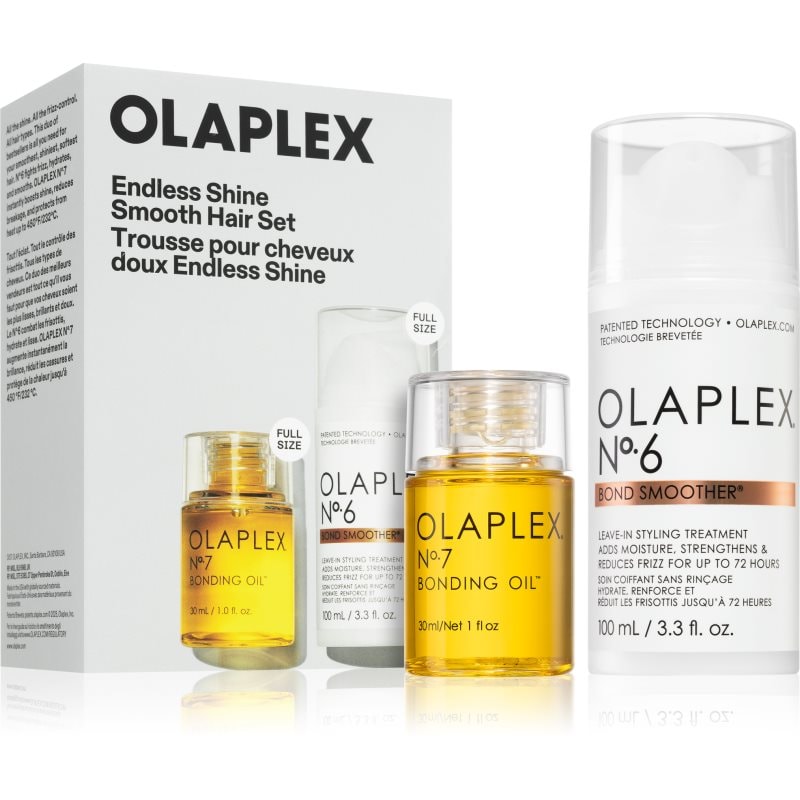 Olaplex Endless Shine Smooth Hair Set комплект за блясък и мекота на косата - Комплект - Сравни цени от 1 магазин с безплатна доставка