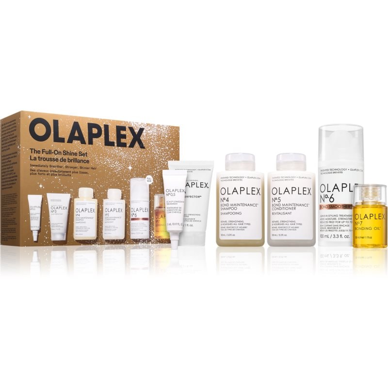 Olaplex Set подаръчен комплект за блясък и мекота на косата - Комплект - Сравни цени от 1 магазин с безплатна доставка