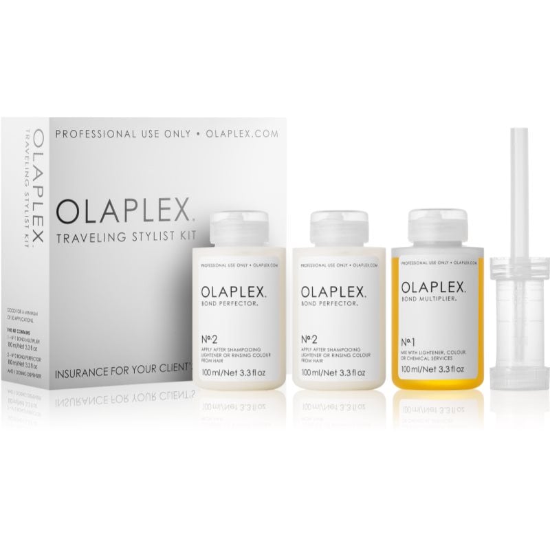 Olaplex Traveling Stylist Kit комплект за пътуване за обезцветена, боядисана и химически третирана коса за жени