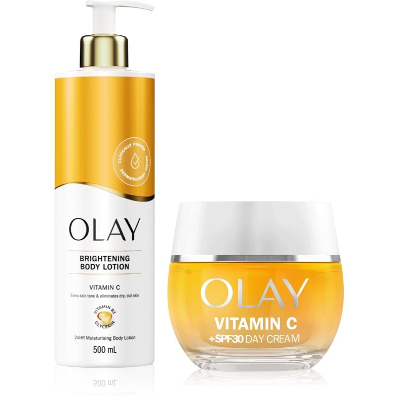 Olay Vitamin C комплект за тяло и лице - Комплект - Сравни цени от 1 магазин с безплатна доставка