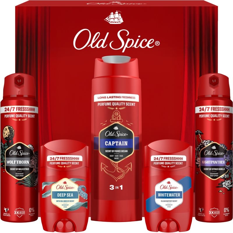Old Spice Discovery Box подаръчен комплект за мъже - Комплект - Сравни цени от 1 магазин с безплатна доставка