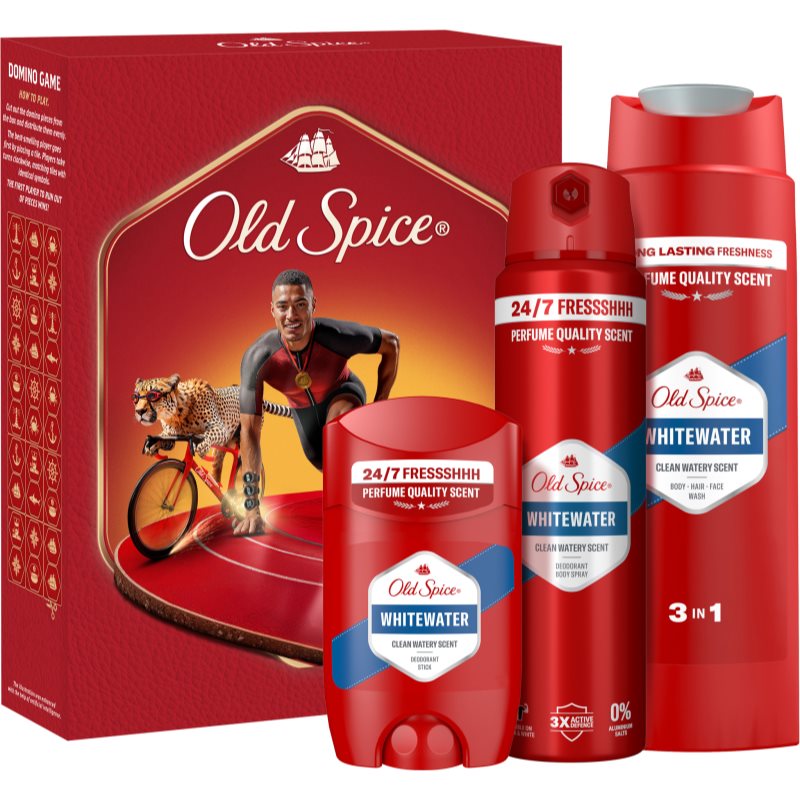 Old Spice Whitewater Ironman подаръчен комплект за мъже - Комплект - Сравни цени от 1 магазин с безплатна доставка