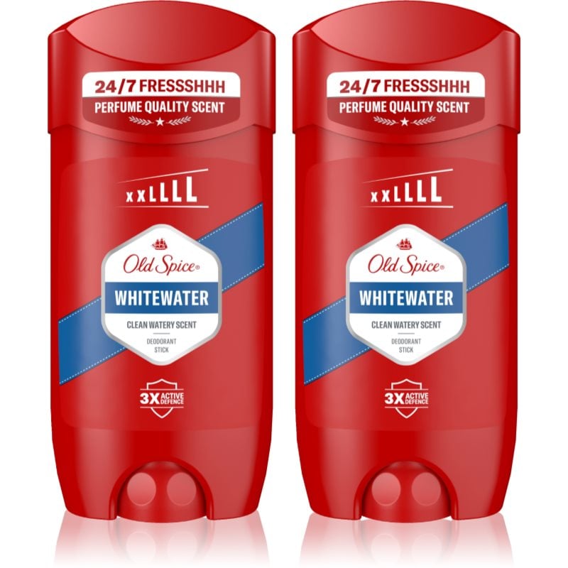 Old Spice Whitewater дезодорант стик за мъже 2x