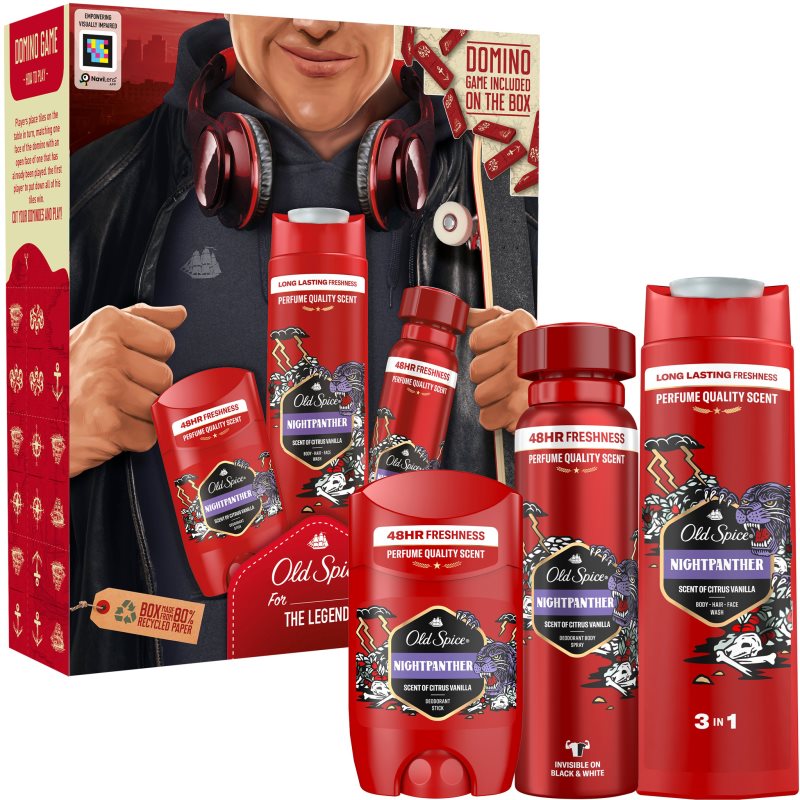 Old Spice Nightpanther Wild Explorer Set подаръчен комплект за мъже - Комплект - Сравни цени от 1 магазин с безплатна доставка