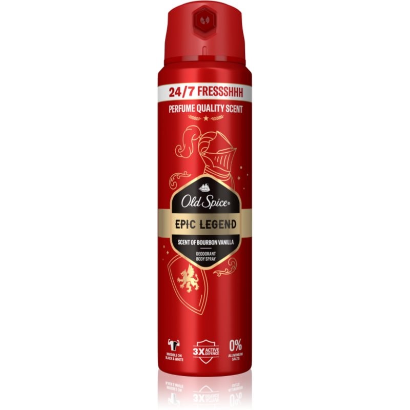 Old Spice Epic Legend дезодорант в спрей за мъже - Грижа за тяло - Сравни цени от 1 магазин с безплатна доставка