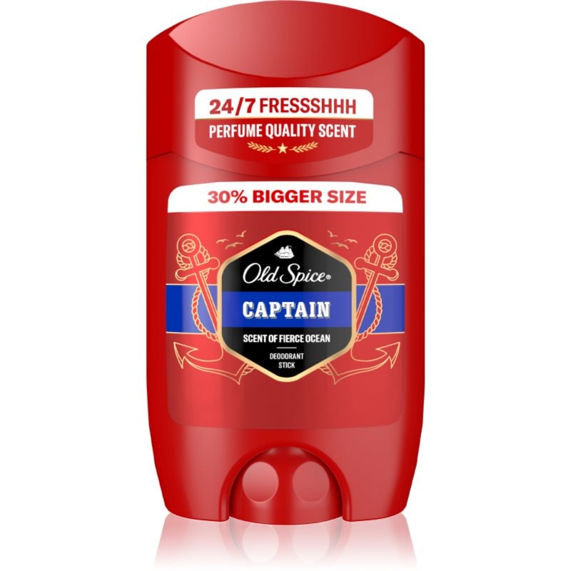 Old Spice Captain дезодорант стик за мъже - Грижа за тяло - Сравни цени от 1 магазин с безплатна доставка