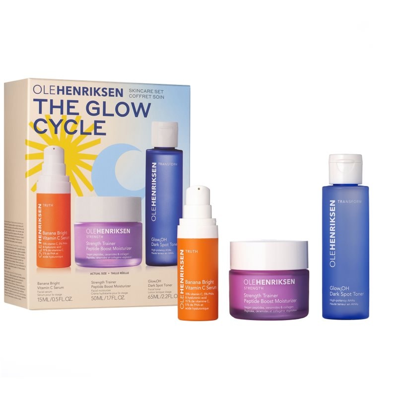 OLEHENRIKSEN The Glow Cycle комплект за грижа за лицето - Комплект - Сравни цени от 1 магазин с безплатна доставка