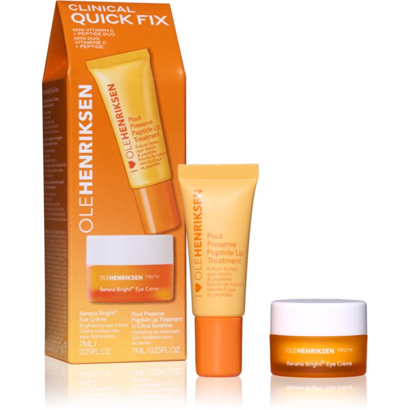 OLEHENRIKSEN Clinical Quick Fix Vitamin C + Peptide Duo комплект за грижа за лицето - Комплект - Сравни цени от 1 магазин с безплатна доставка