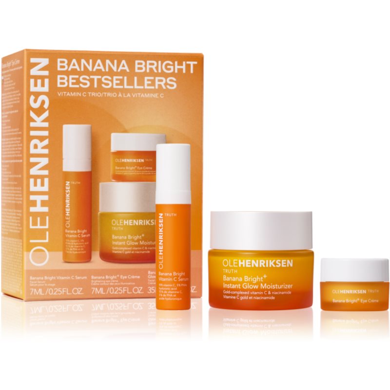 OLEHENRIKSEN Truth Banana Bright Bestsellers Vitamin C Trio комплект за грижа за лицето - Комплект - Сравни цени от 1 магазин с безплатна доставка