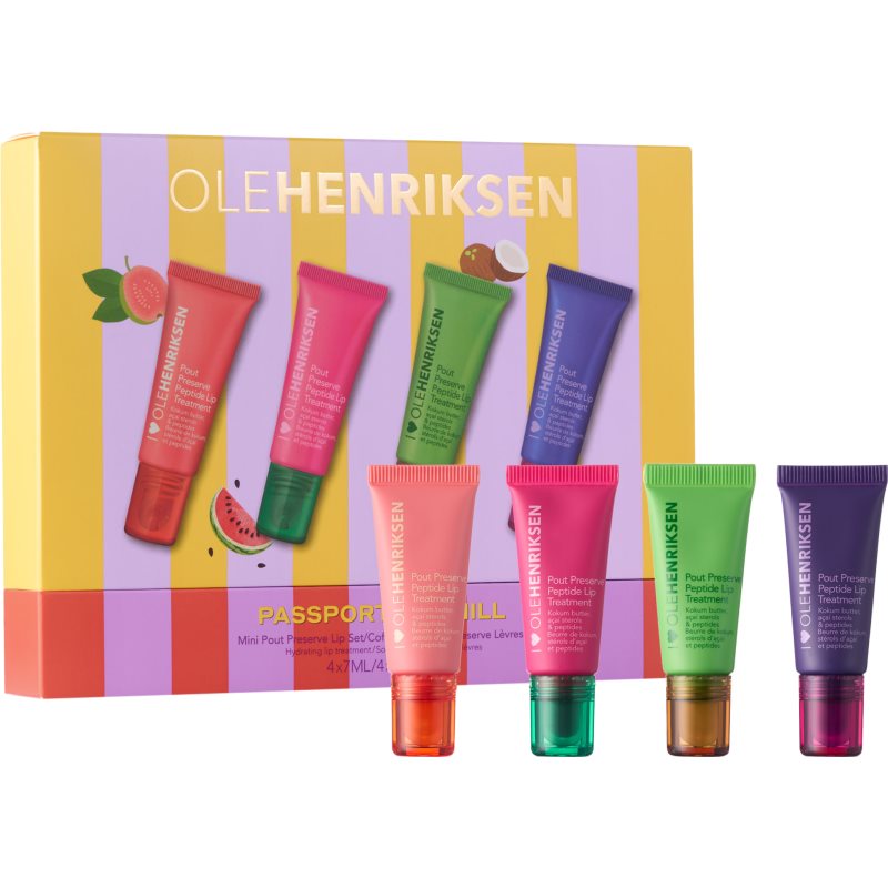 OLEHENRIKSEN Pout Preserve Chillers Passport To Chill комплект за устни - Комплект - Сравни цени от 1 магазин с безплатна доставка